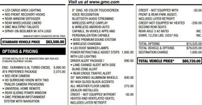 2022 GMC Sierra 3500 HD AT4