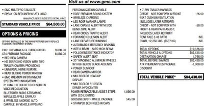 2022 GMC Sierra 3500 HD AT4