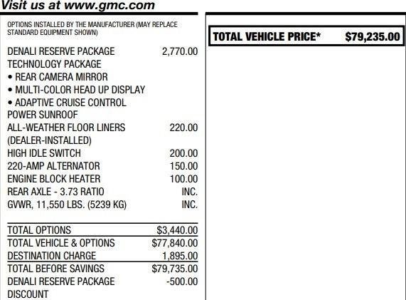 2024 GMC Sierra 3500 HD Denali