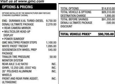 2023 GMC Sierra 3500 HD Denali