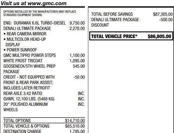 2022 GMC Sierra 3500 HD Denali