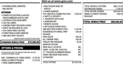 2023 GMC Sierra 3500 HD Denali