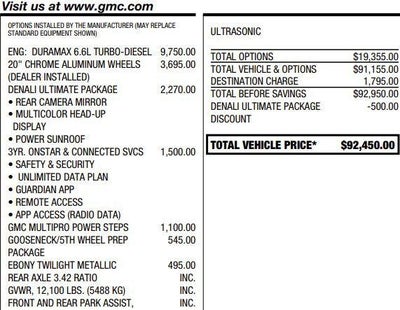 2023 GMC Sierra 3500 HD Denali