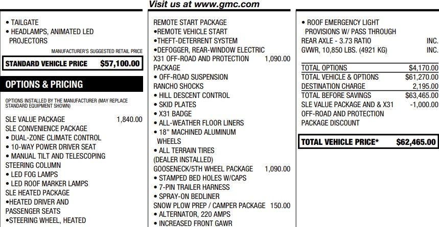 2025 GMC Sierra 2500 HD SLE