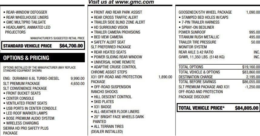 2025 GMC Sierra 2500 HD SLT