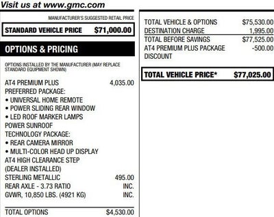 2025 GMC Sierra 2500 HD AT4