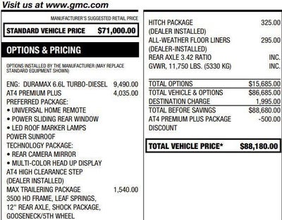 2025 GMC Sierra 2500 HD AT4