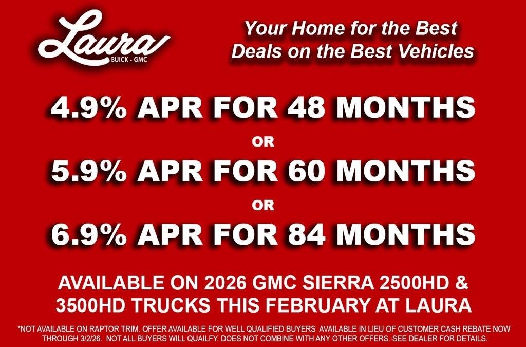 2026 GMC Sierra 2500 HD AT4