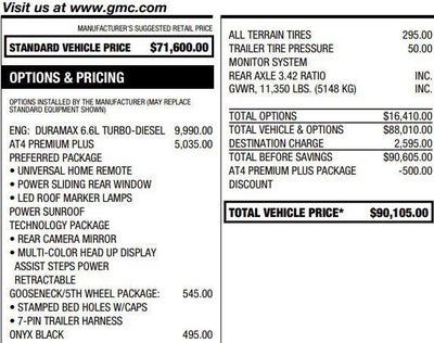 2026 GMC Sierra 2500 HD AT4