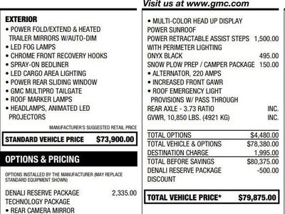 2025 GMC Sierra 2500 HD Denali