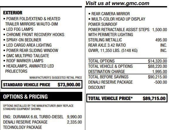 2025 GMC Sierra 2500 HD Denali