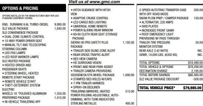 2025 GMC Sierra 3500 HD SLE DRW