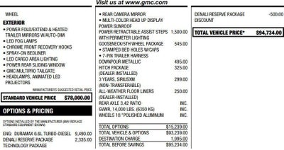 2025 GMC Sierra 3500 HD Denali DRW
