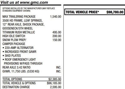 2026 GMC Sierra 2500 HD Denali Ultimate