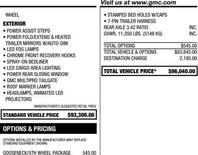 2025 GMC Sierra 2500 HD Denali Ultimate