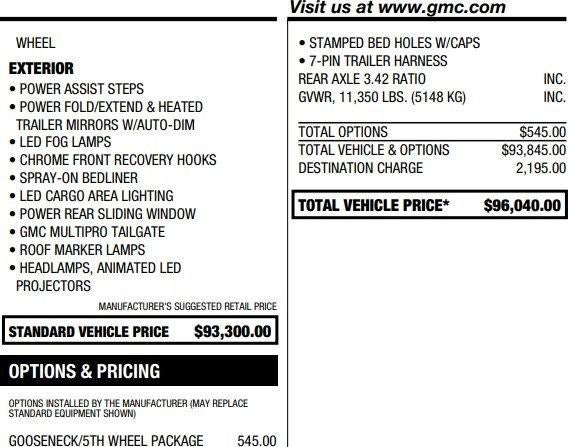 2025 GMC Sierra 2500 HD Denali Ultimate