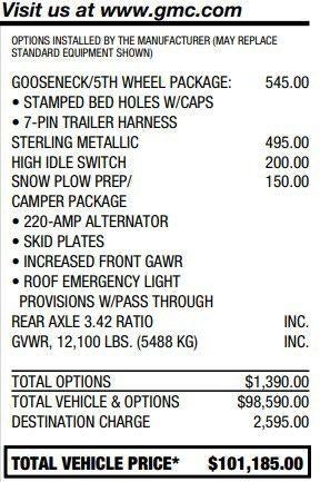 2026 GMC Sierra 3500 HD Denali Ultimate