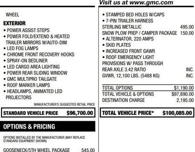 2025 GMC Sierra 3500 HD Denali Ultimate