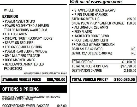 2025 GMC Sierra 3500 HD Denali Ultimate