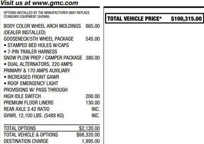 2025 GMC Sierra 3500 HD Denali Ultimate