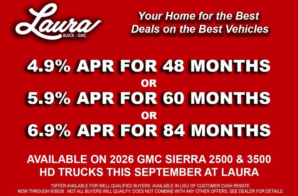 2026 GMC Sierra 2500 HD AT4X