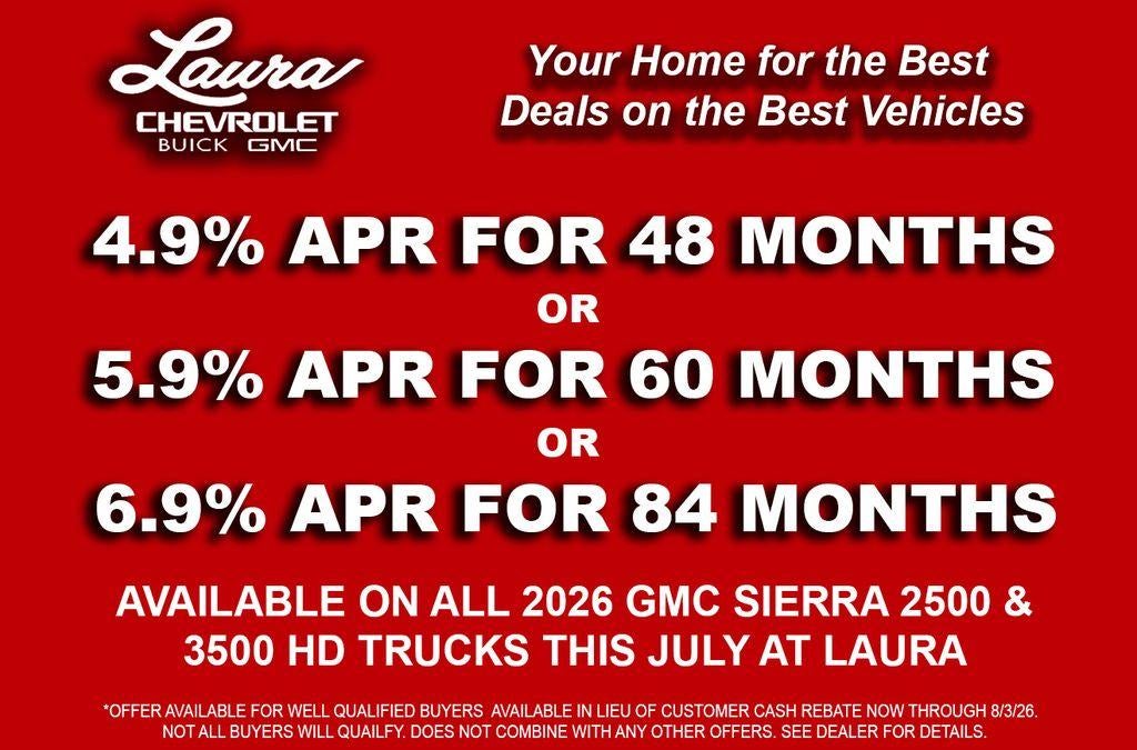 2026 GMC Sierra 2500 HD AT4X