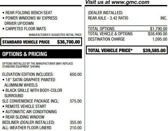 2020 GMC Canyon 4WD SLE