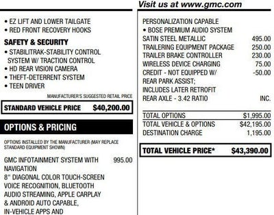 2022 GMC Canyon AT4 - Leather