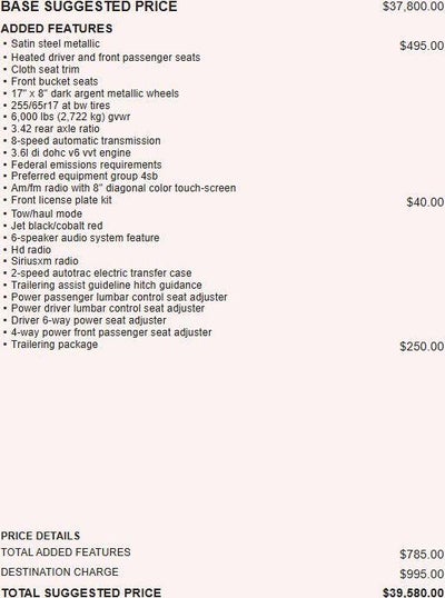 2019 GMC Canyon 4WD All Terrain w/Cloth