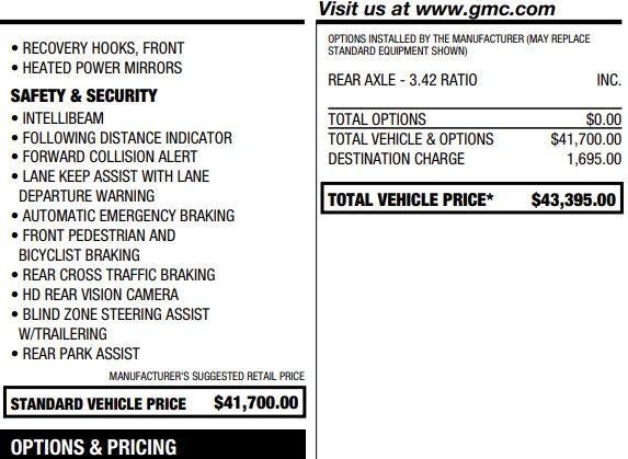 2025 GMC Canyon Elevation
