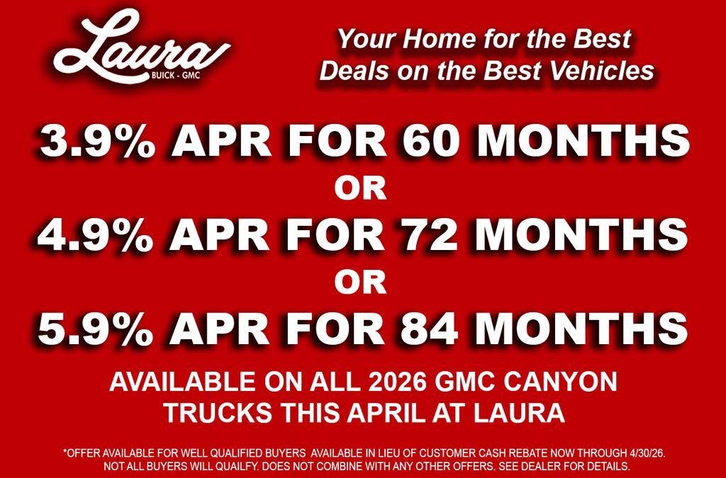 2026 GMC Canyon AT4X