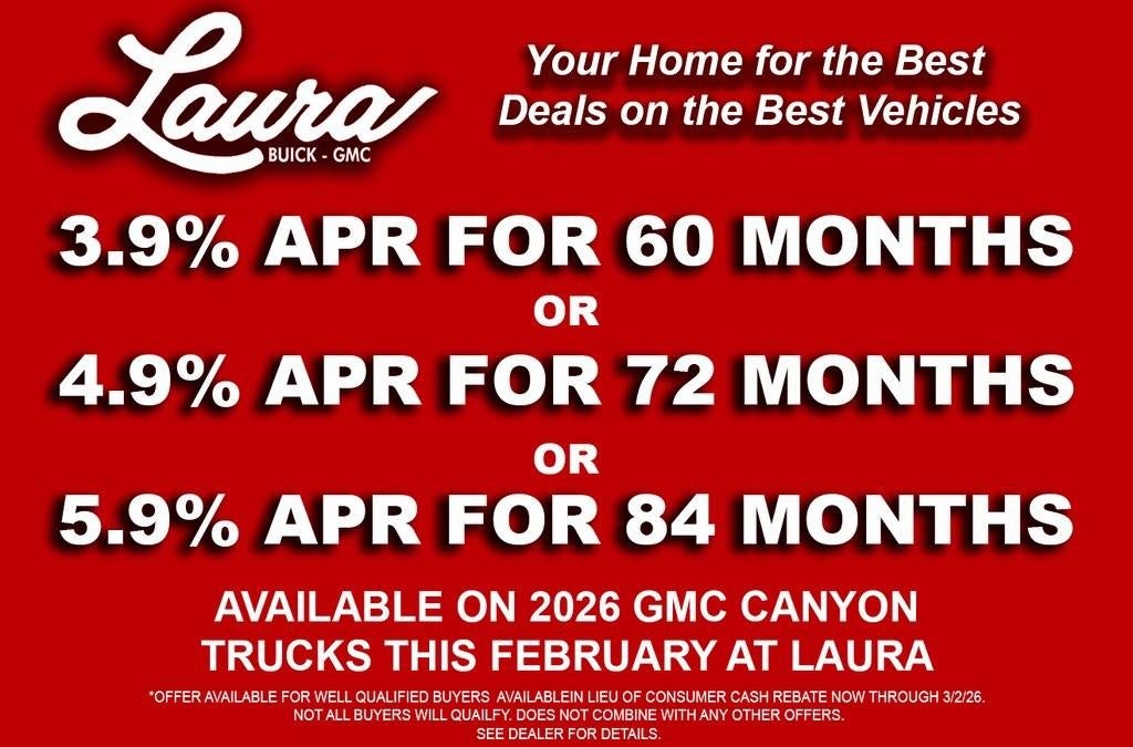 2026 GMC Canyon AT4X