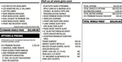 2020 GMC Sierra 1500 AT4