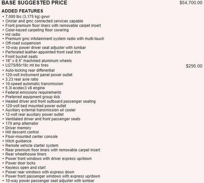 2021 GMC Sierra 1500 AT4