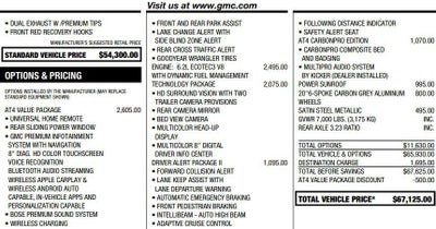2021 GMC Sierra 1500 AT4