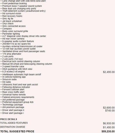 2019 GMC Sierra 1500 AT4