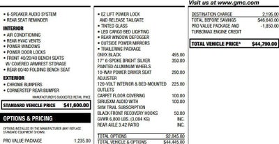 2025 GMC Sierra 1500 Pro