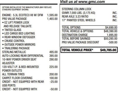 2023 GMC Sierra 1500 Pro