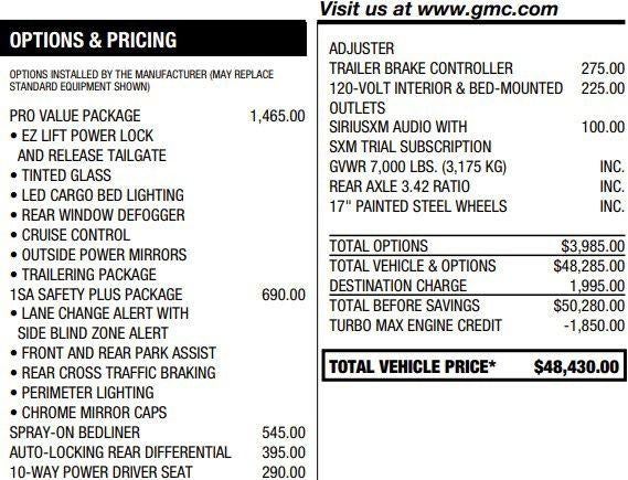 2024 GMC Sierra 1500 Pro