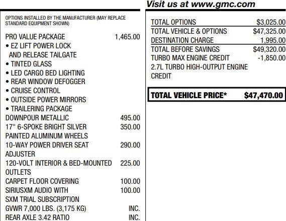 2024 GMC Sierra 1500 Pro