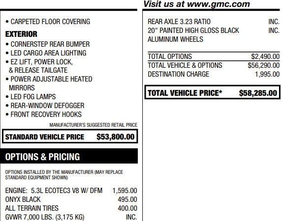 2025 GMC Sierra 1500 Elevation