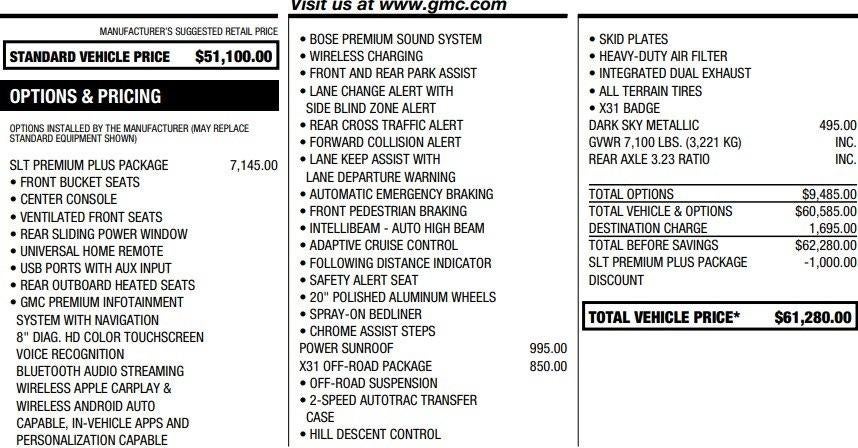 2021 GMC Sierra 1500 SLT