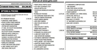 2021 GMC Sierra 1500 AT4