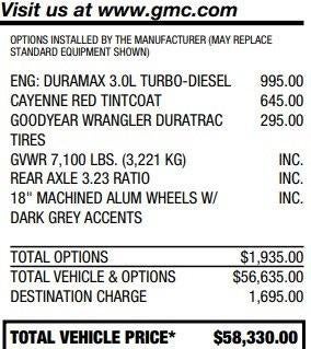 2021 GMC Sierra 1500 AT4