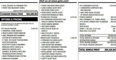 2021 GMC Sierra 1500 AT4
