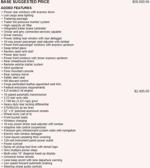 2019 GMC Sierra 1500 Denali