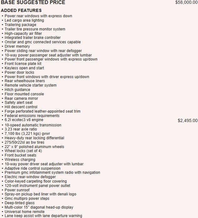2019 GMC Sierra 1500 Denali