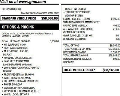 2019 GMC Sierra 1500 Denali