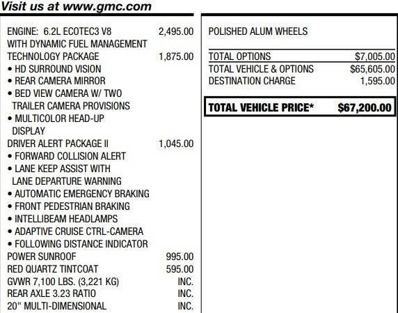 2020 GMC Sierra 1500 Denali