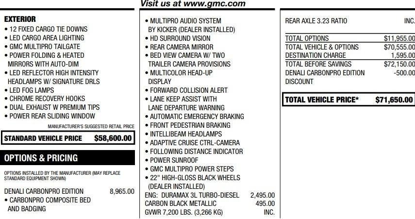 2020 GMC Sierra 1500 Denali